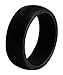 Utopia Fitness Silicone Wedding Ring for Men (Single) - Sturdily Constructed, Comfortable, Light-Weight Design – Hypoallergenic and Antibacterial Silicone Wedding Band for Active Men, Athletes