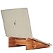 Computer Stand for Laptop MTWhirldy Portable Laptop Stands Mounts for MacBook Notebooks 11-15″ Natural Bamboothumb 3