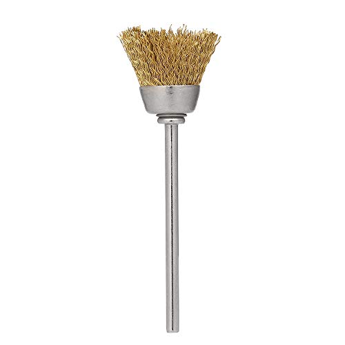 Anself Nail Drill Bit Cleaning Brush Copper Wire Electric Drill Brusher Accessories
