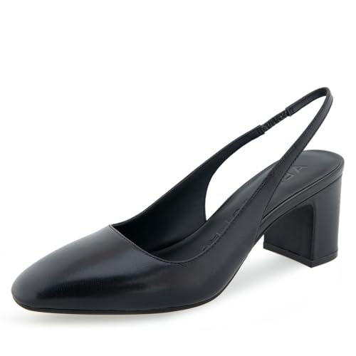Aerosoles Women's Mags Black Leather 7.5 Medium