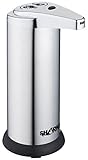 Sharkk Basics Automatic Soap Dispenser 4 Mode Setting Touch Free 8.5oz Bathroom or Kitchen Soap Dispenser with Motion Detection Soap Dispenser