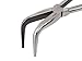 TEKTON 34406 10-Inch Long Reach 90-Degree Bent Long Nose Pliers