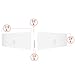 RGTech Monarch 40 White Indoor HDTV Flat Paper Thin Antenna - True 40 Mile Range, Multidirectional Reception, UWB Technology and 4G filter for Maximum UHF/VHF/FM/USB TV Tuner/DVB-T/DAB Radio reception