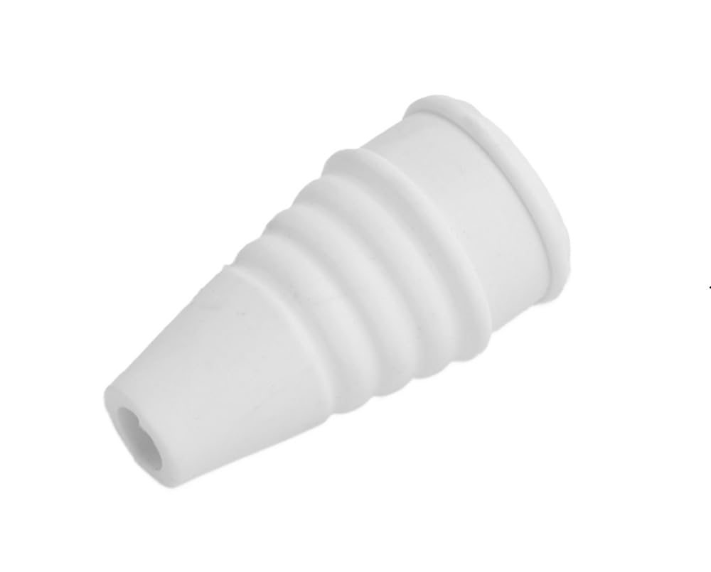 Merriway BH07580 White. Chunky Swirls/Splash Preventors for 1/2 inch Taps