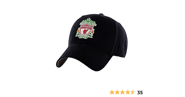 Liverpool FC Black Crest Cap 
