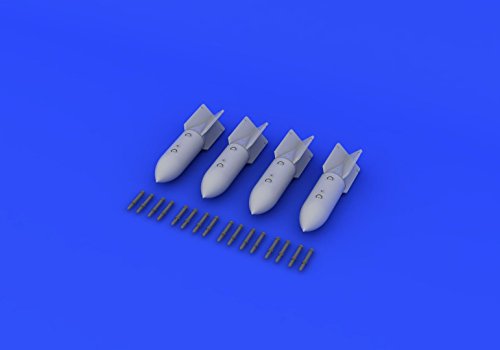 Set Of Resin Upgrade Parts For 1:72 Eduard Brassin Sc250 German Bombs