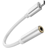 USB-C to 3.5mm Audio Headphone Jack Adapter Cable, CTXTKER Type C to 3.5mm Female Aux Cable Adapter for Moto Z/Moto Z Force/Huawei Mate 10 Pro/Xiaomi Mi 6/Note 3 (Silver)