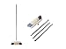 Soft Sweeping Broom, MEIBEI Multi-Surface Kitchen Broom with Stainless Steel Long Handle-50.5