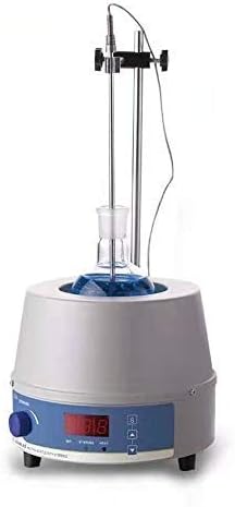 Heating Mantle 2000ml Heating Mantle 450W Heating Mantle Magnetic Stirrer 0~1400 RPM Lab Heating Mantle for Liquid Heating
