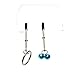 (5Pcs/Set) Tweezer Nipple Clamps with Bells Metal Chain Adjustable Breast Labia Clips Clit Clamp