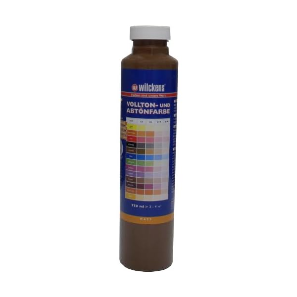 Wilckens Vollton- und AbtÃ¶nfarbe matt, 750 ml, Braun