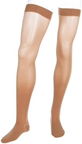 Mediven Plus 30-40 mmHg Thight High CT w/Silicone Band : Beige Size V by Medius