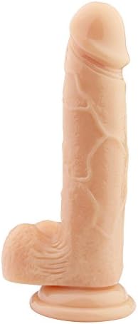 Realistic 6.1 Inch Dil-d-o Massage Stick Perfect Gifts for Female, Nude