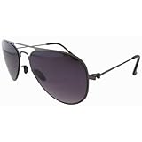 Eyekepper Stainless Steeel Frame Gradual Gray Lens Aviator Kids Children Sunglasses Gunmetal