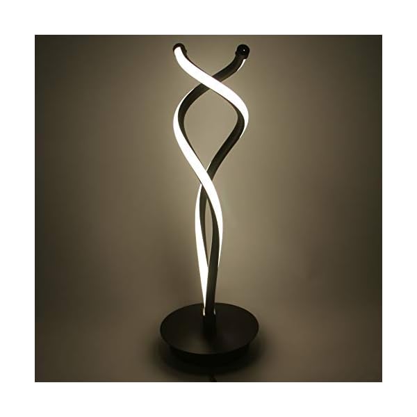 skyeyarc spiral led table lamp