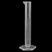 4pcs Measuring Cylinders, Jmkcoz Measurement Cylinder Plastic Graduated Cylinder Lab Test Tube 10ml, 25ml, 50ml, 100ml
