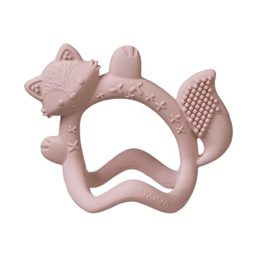 b.Box + Lansinoh Wrist Baby Teether 3m+ | Food-Grade Silicone Teething Toy for…
