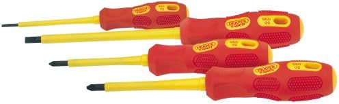 DraperVDE Approved Fully Insulated Screwdriver Set (4 Piece) [69233]