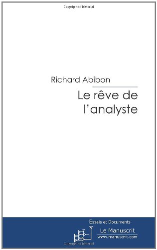 Le  rêve de l'analyste
