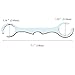 Beer Faucet Wrench, Stainless Steel Superior Tool Multi-function Spanner Wrench for Tap Beer Tower Coupler Multi-Use Faucet Key Tool Removal, 1PCS Sliver