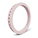 Enso Rings Column Silicone Ring Pink Sand Size: 6