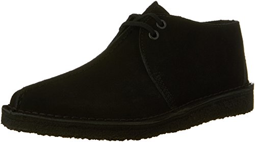 CLARKS Originals Men's New Black Suede Desert Trek 9 D(M) US
