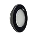 Dream lighting 12v LED RV Lights RV Interior Recessed Puck Light Fixtures 2W Warm White Black Shell, Pack of 2