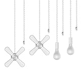 12 inch Ceiling Fan Pull Chain with Decorative 3 mm