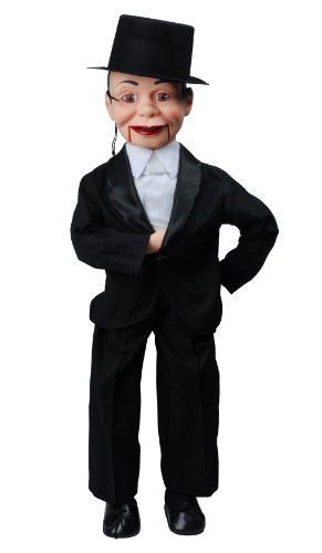 Charlie McCarthy Dummy Ventriloquist Doll Most Famous Celebrity Radio Personality Created by Edgar B