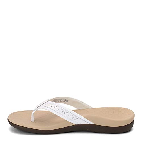 Vionic Women's Tide Casandra Toe Post Sandals - Supportive Ladies Sandals That Include Three-Zone Comfort with Orthotic… - Image 4