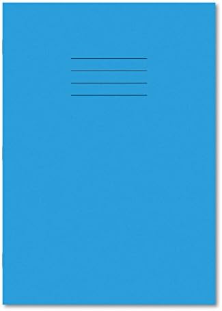 HamelinA4 20 mm Squared 64 Pages Exercise Book - Light Blue (Pack of 50)