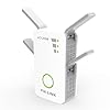 Mini Router Signal Booster 1200Mbps 2.4GHz / 5.8GHz Dual Band WiFi Repeater Signal Range Extender 4 Antennes 5 werkmodi…