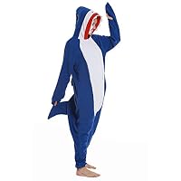 Mybei Shark Animal Onesies Cartoon Cosplay Costume One Piece Pajama S