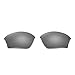 Walleva Titanium Mirror Coated Polarized Replacement Lenses for Oakley Half Jacket XLJ Sunglasses