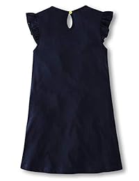 Fiream - Vestidos de verano informales de algodón de manga corta con flores