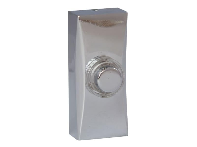 Deta C3506CH Wired Door Bell Push (Non Illuminated) - Polished Chrome