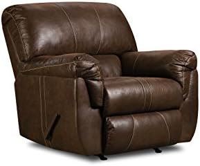 Simmons Upholstery Renegade Beauty Rest Rocker Recliner, Mocha