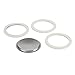 Bialetti Stainless Steel 10-Cup Gasket/Filter Plate Replacement Parts