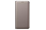 Samsung Galaxy S6 Edge Plus Case Wallet Cover Folio - Gold