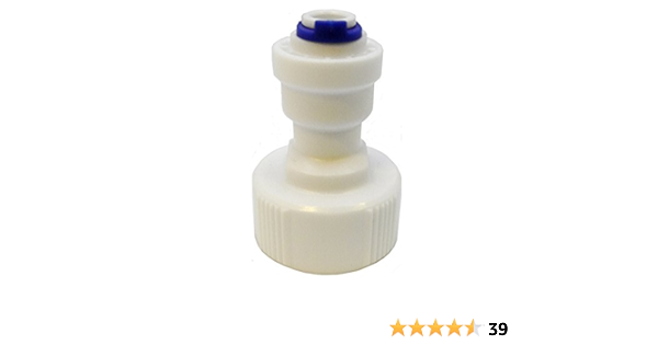 Filtros más finos - 3/4 bsp a 1/4 conector de grifo de ajuste a ...