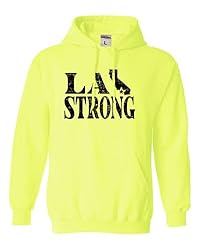 Go All Out XX-Large Safety Green Mens LA Strong Los