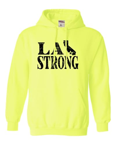 Go All Out XX-Large Safety Green Mens LA Strong Los