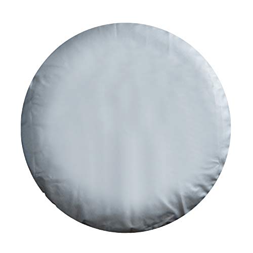 Spare Tire Cover – Must-Have Car Accessories for Your SUV, Jeep, RV, Trailer, Truck – Fit Most Wheel Sizes by Kankesh (S(14 INCH), Silver) - Thumbnail 7