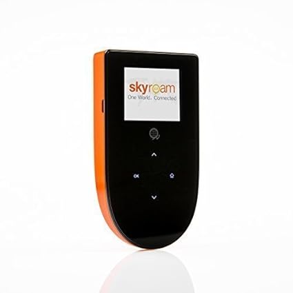 Skyroam Mobiler WLAN Hotspot: Globale Daten ohne Roaming // Tragbarer Router für Geschäftsreise und Urlaub // Im Internet ohn