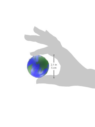 Earth Squeeze Balls - 24 Pcs World Globe Relax Balls - 2 DOZEN