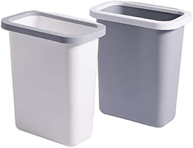 CDFD 2X 6L Puerta de la Cocina Colgante Botes de Basura Puerta del