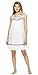 Eileen West Short Sleeveless Cotton Lawn Nightgown in White Concerto