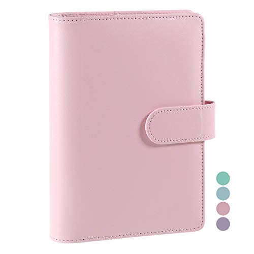 A5 PU Leather Notebook Binder, Refillable A5 Inner Filler Papers