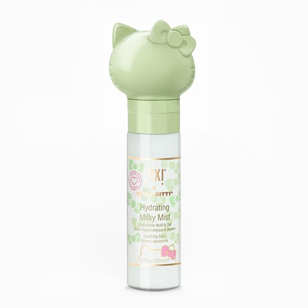 Photo 1 of Pixi Beauty + Hello Kitty Milky Mist 2.70 Fl Oz | Hydrating Moisturizer for Dry Skin | Infused with Hyaluronic Acid
