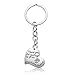 Teacher Appreciation Gifts for Women, 4PCS Heart Pendant Keychain Jewelry Set, Thank You Gift Graduation Gift for Teachers